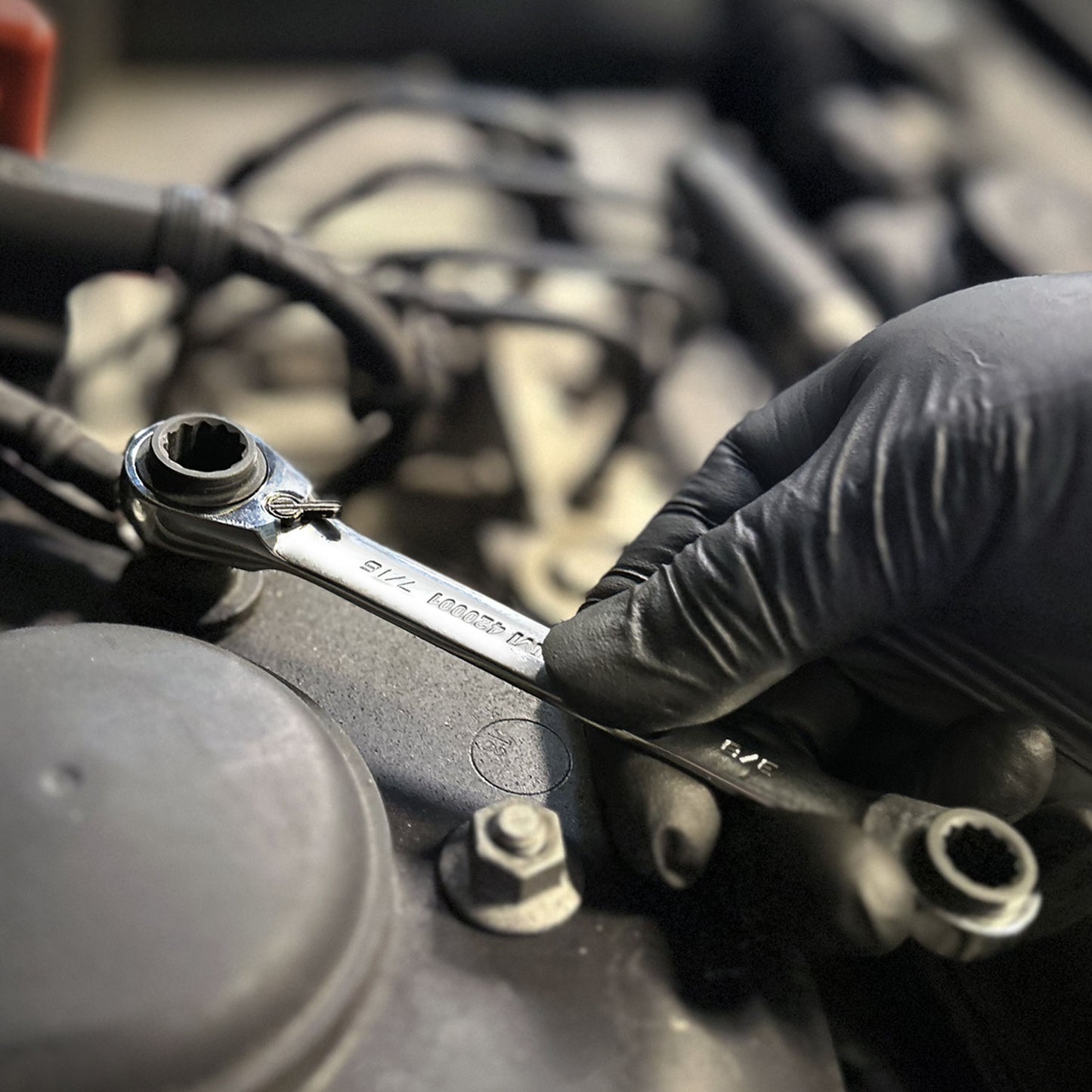 2 Piece 4-in-1 Reversible Ratcheting Wrench Set - 42002