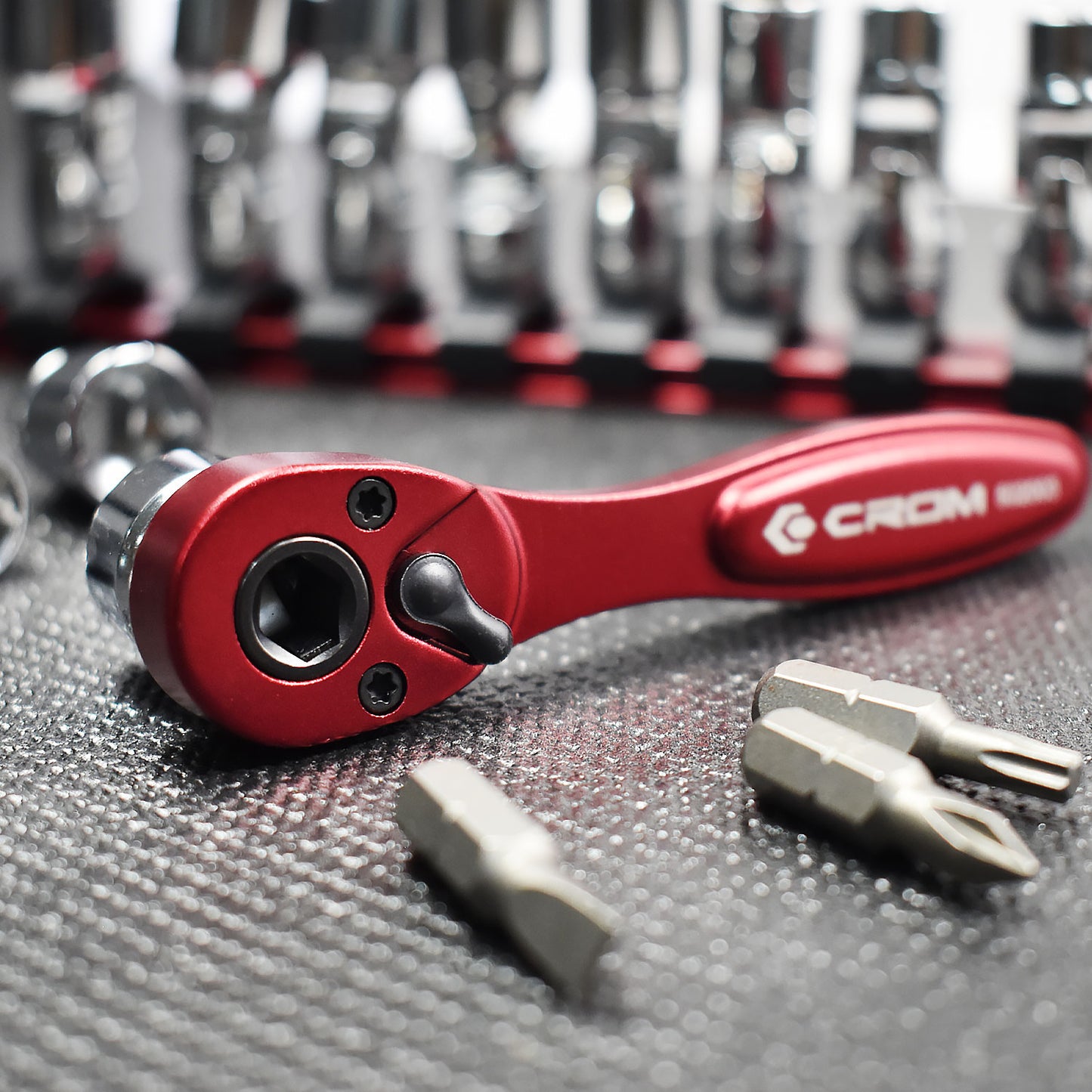 1/4" Drive 72-Tooth Mini Ratchet (Dual Drive)