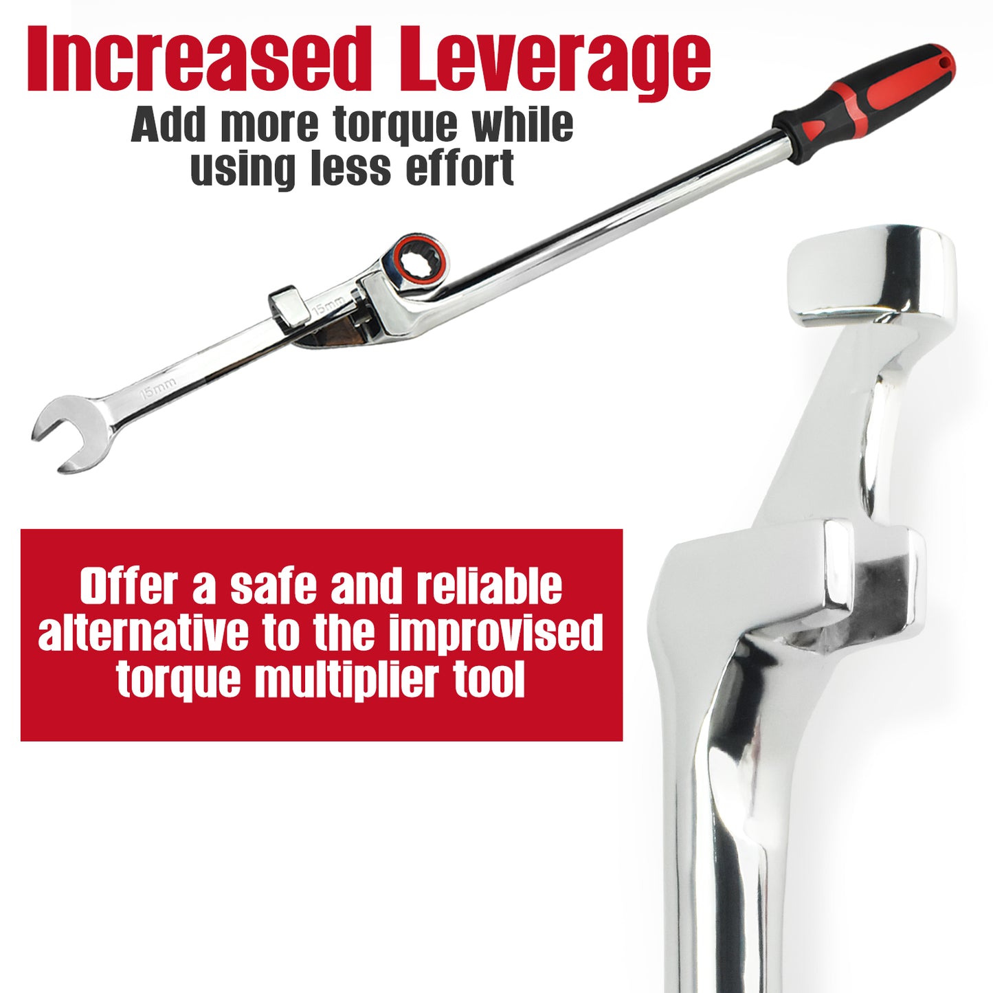 15-Inch Wrench Extender