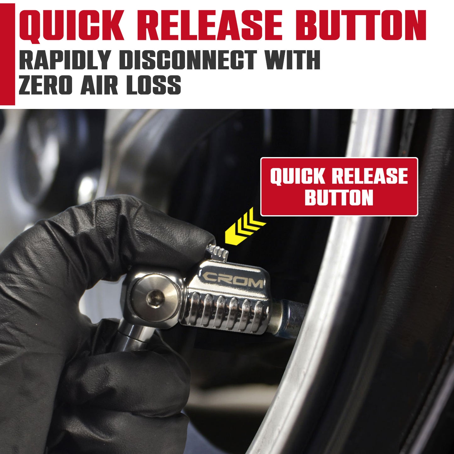 Air Chuck Tire Inflator (long) - 80005