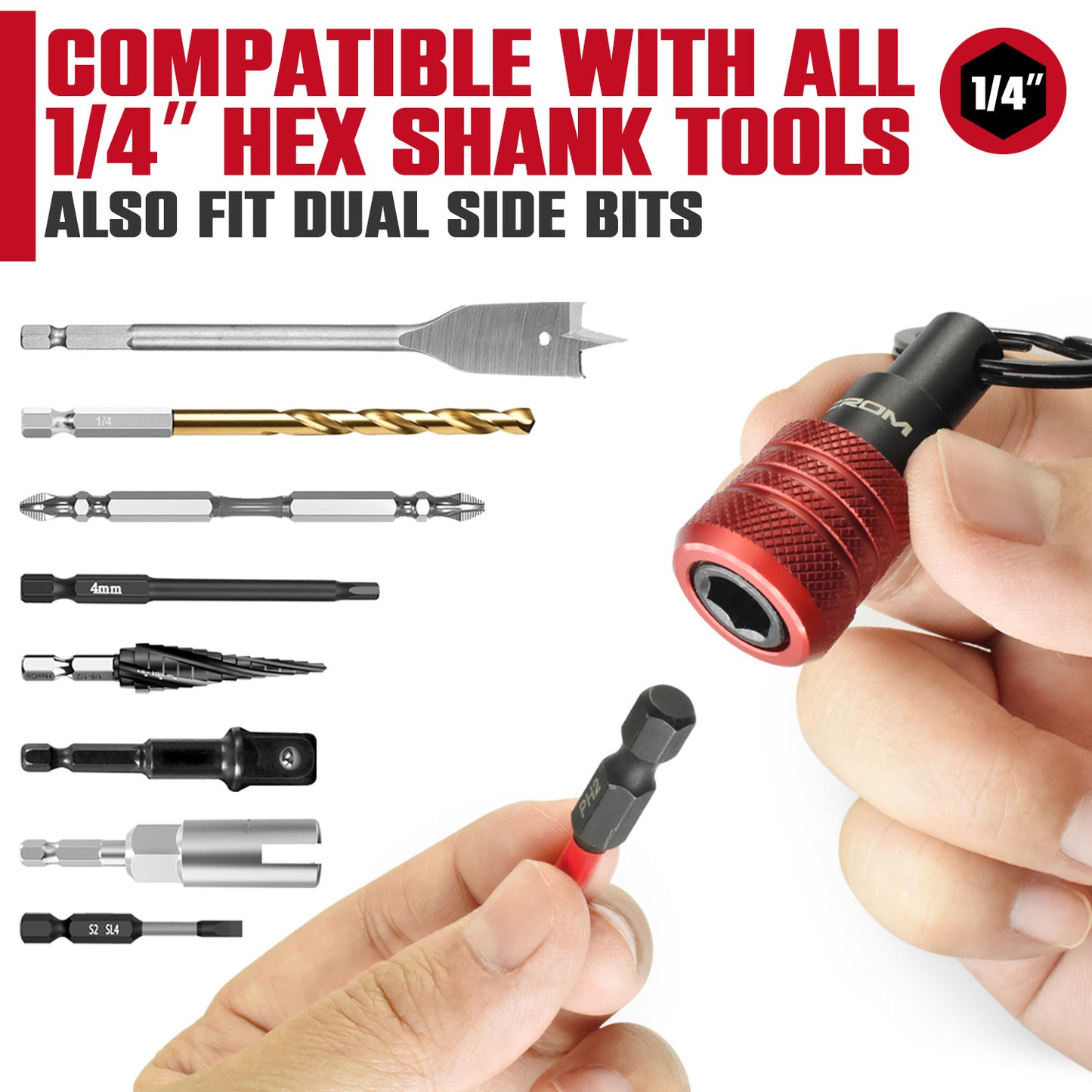 Bit Holder Keychain - 80004