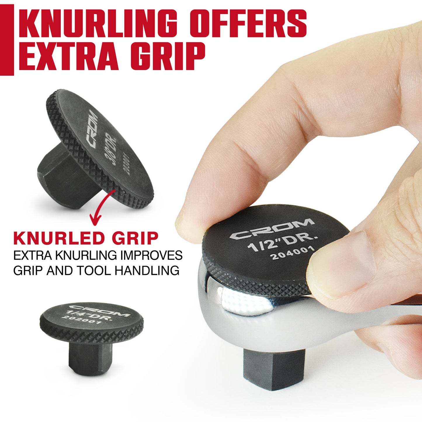 Stubby Impact Socket Adapter Plugs - 20001