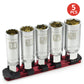 5-Piece 3/8” Drive Magnetic Spark Plug Socket Set - 13001