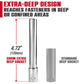 5-Piece 3/8" Drive Extra Deep Socket Set - 11006